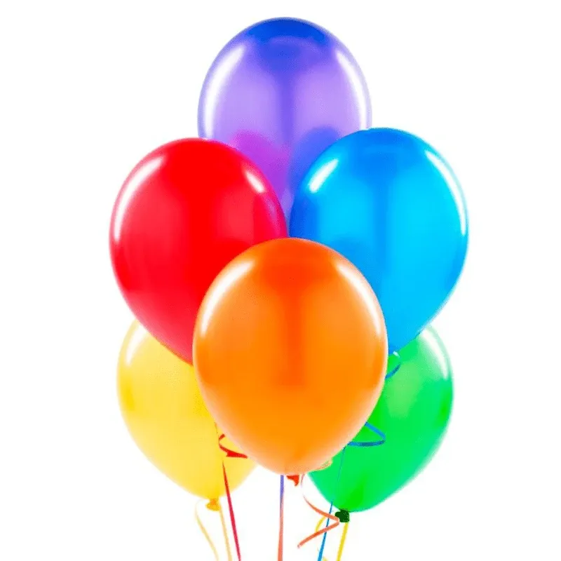 Воздушные шары разноцветные